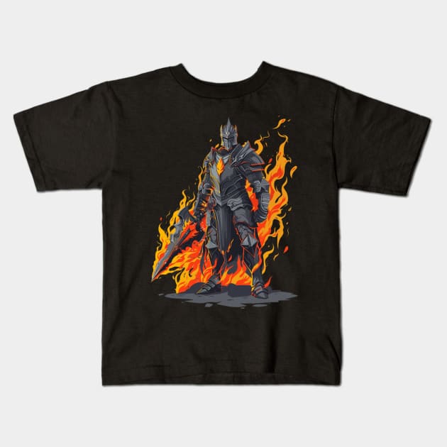 Dark Souls Delicate Dynamics Kids T-Shirt by Doc Gibby